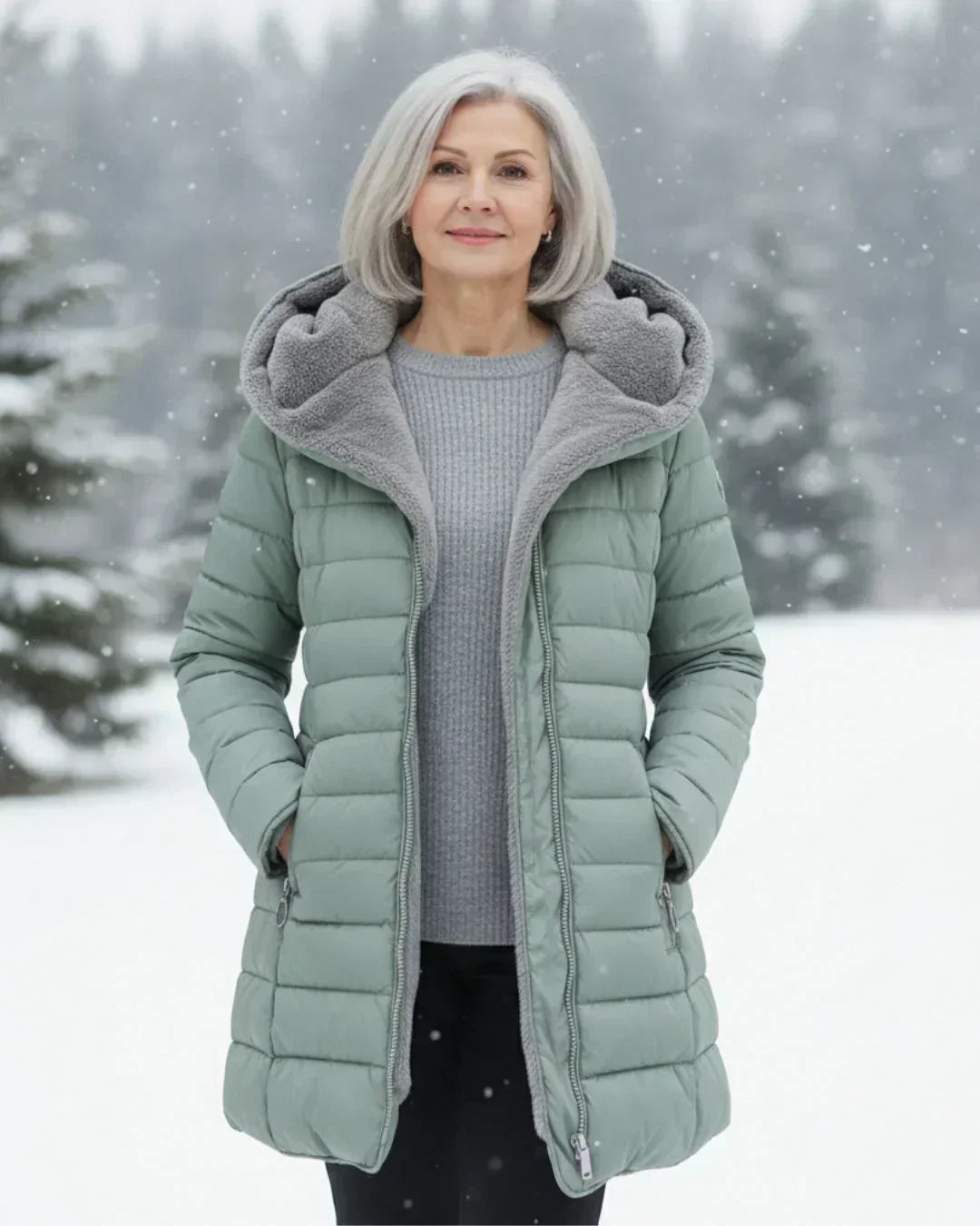 Luna | Chaqueta de Invierno Acolchada